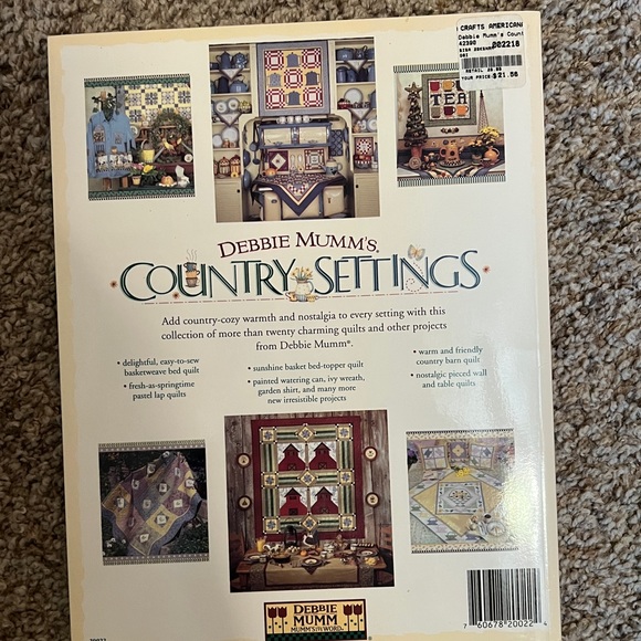 2 Debbie Mumm Quilt Pattern Books - Picture 8 of 8